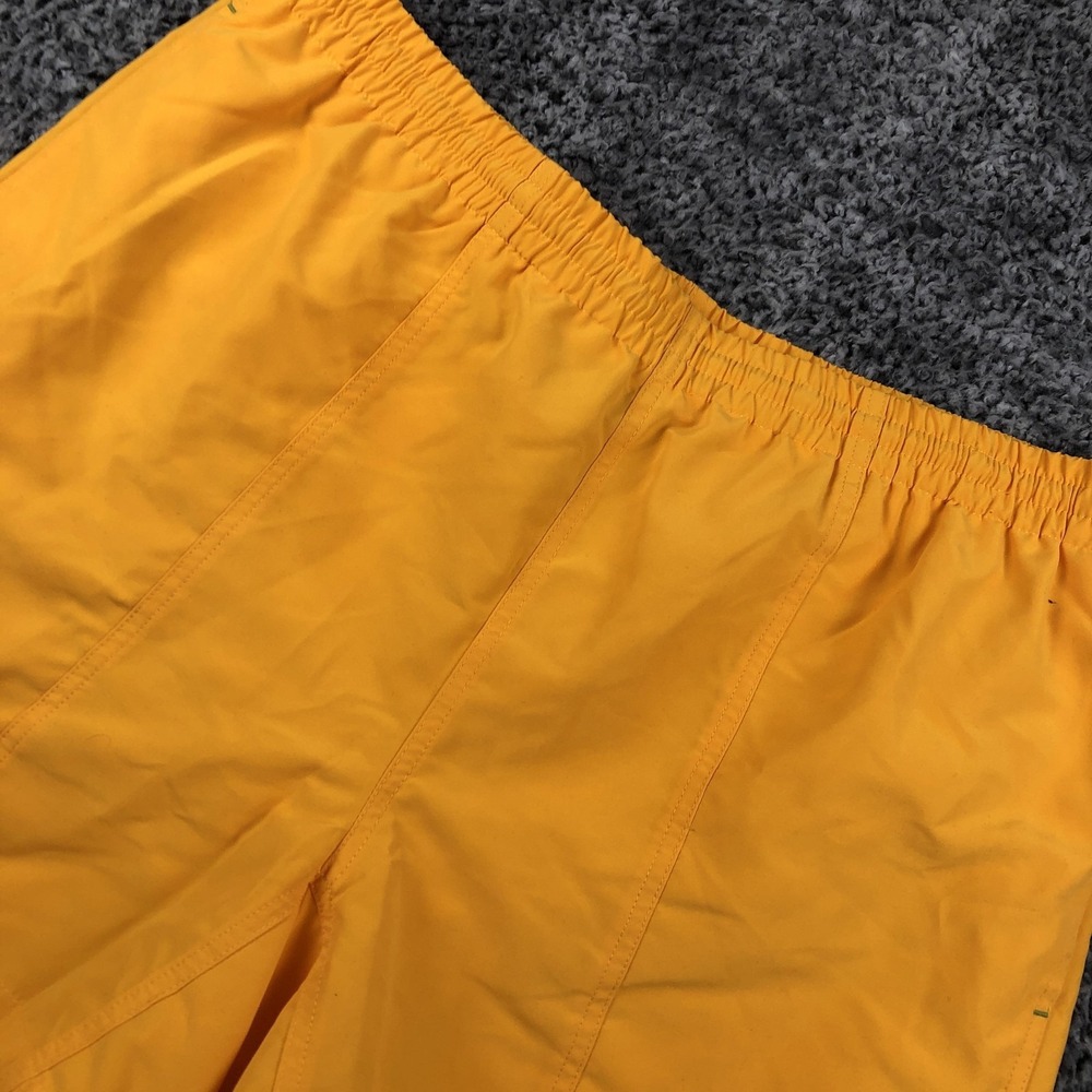 Orvis Shorts Mens Large Orange Swim Trunks Lined‎ Elastic Waist Beach OR-80LX